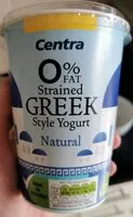 Mängden socker i Strained Greek Style Natural Yogurt