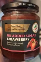 Mängden socker i SuperValu Signature Strawberry Jam