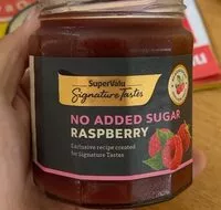 Mängden socker i No added sugar raspberry conserve