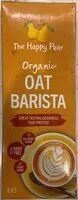 Mängden socker i Organic oat barista oat milk