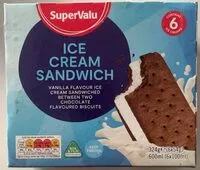 Mängden socker i Ice cream sandwich