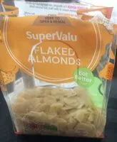 Mängden socker i Flaked almonds