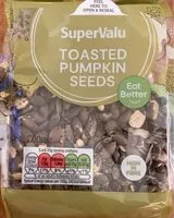 Mängden socker i Toasted Pumpkin Seeds