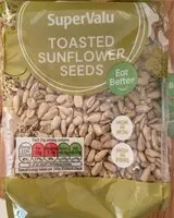 Mängden socker i Toasted Sunflower Seeds
