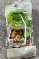 Mängden socker i Organic Brazil Nuts