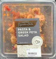 Mängden socker i Pasta & Greek Feta Salad