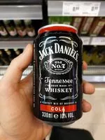 Socker och näringsämnen i Jack daniels