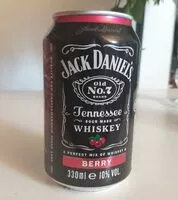 Mängden socker i Jack Daniels berry