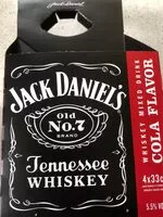 Mängden socker i Jack Daniel's Cola