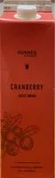 Mängden socker i Cranberry juice