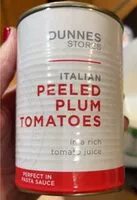 Mängden socker i Plum tomatoes