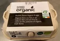 Mängden socker i Organic eggs