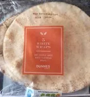 Mängden socker i White Wraps