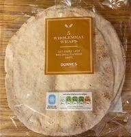 Mängden socker i Wholemeal wraps