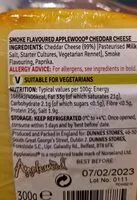 Mängden socker i Apple wood cheddar