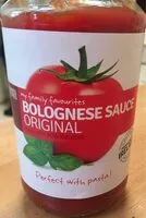 Mängden socker i Bolognese sauce