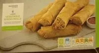 Mängden socker i Vegetable spring rolls 6