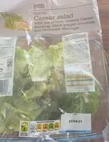 Mängden socker i Classic Caesar Salad