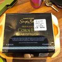 Mängden socker i Corn fed free range egg