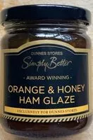 Mängden socker i Orange and honey ham glaze