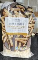Mängden socker i Straight cut chips