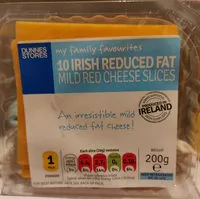 Mängden socker i Reduced Fat Mild Cheese slices