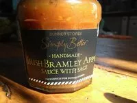 Mängden socker i Irishbramley apple sauce with sage