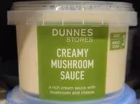 Mängden socker i Creamy mushroom sauce