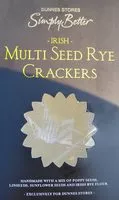 Mängden socker i Multi seed rye crackers