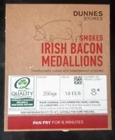 Mängden socker i Smoked Irish bacon medallions
