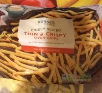 Mängden socker i Thin & chrispy oven chips