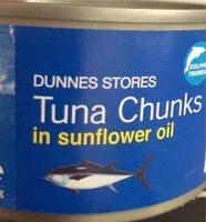 Mängden socker i Tuna chunks