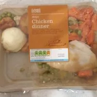 Mängden socker i Dunnes Stores chicken dinner