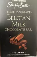 Mängden socker i Belgian milk chocolate bar