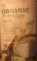 Mängden socker i Organic Porridge oats