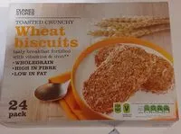 Mängden socker i Toasted Crunchy Wheat Biscuits
