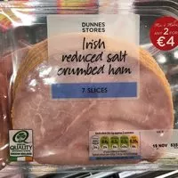 Mängden socker i Irish Reduced Salt Crumbed Ham
