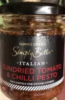 Mängden socker i Sundried tomato & chilli pesto