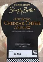 Mängden socker i Cheddar cheese coleslaw