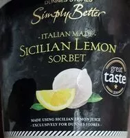 Mängden socker i Sicilian Lemon Sorbet