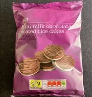 Mängden socker i Mini milk chocoolate coated rice cakes