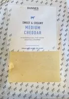 Mängden socker i Medium Cheddar