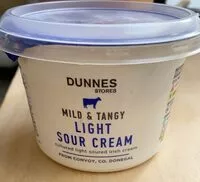 Mängden socker i Light sour cream