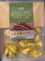 Mängden socker i Braised beef & prosciutto tortelloni