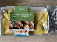 Mängden socker i Porcini mushroom and truffle triangoli