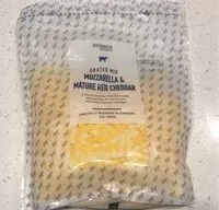 Mängden socker i Mozzarell and red cheddar