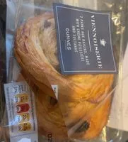 Mängden socker i 2 pains aux raisins