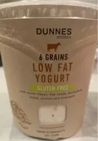 Mängden socker i 6 grains low fat yoghurt