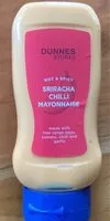 Mängden socker i Hot & spicy sriracha chilli mayonnaise