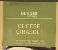 Mängden socker i Cheese girasoli